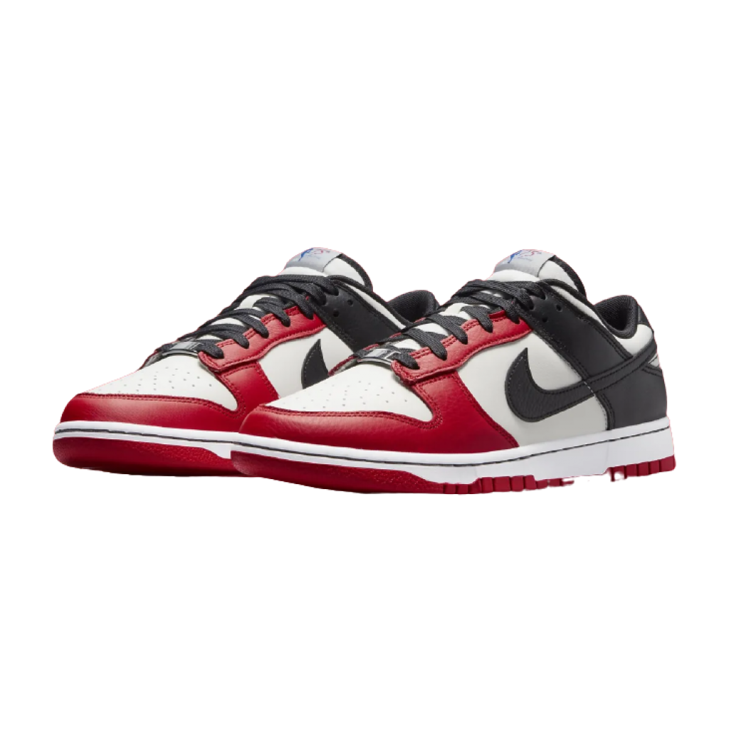 Nike Dunk Low EMB NBA 75th Anniversary Chicago By Youbetterfly