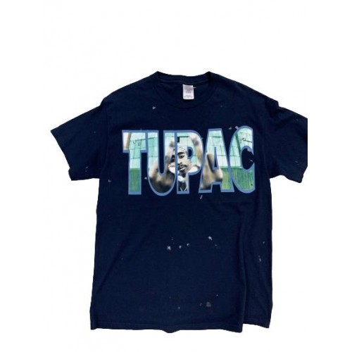 Tupac Tee Navy 