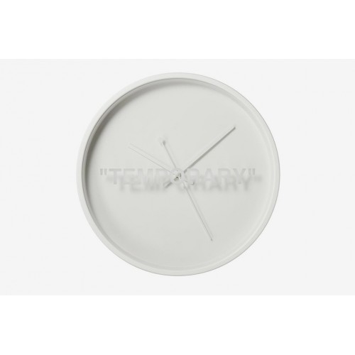 Virgil Abloh x IKEA “MARKERAD” Wall Clock