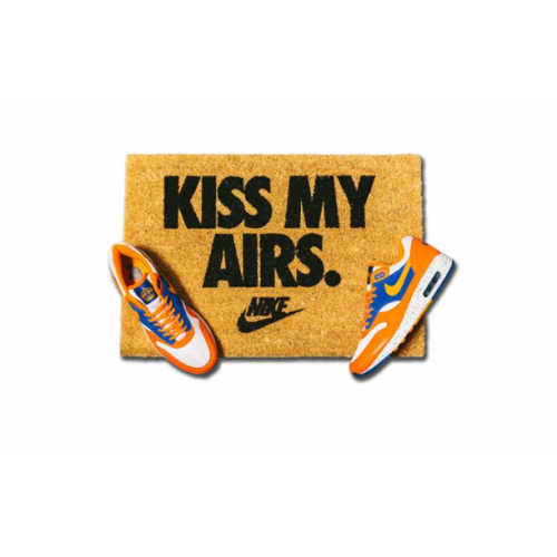 Kiss My Airs Doormat youbetterfly