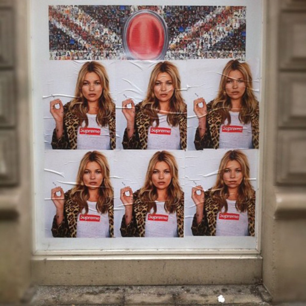 Supreme x Kate Moss Original Poster 2012 by Youbetterfly