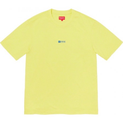 Supreme Invert Tee Light Yellow By Youbetterfly