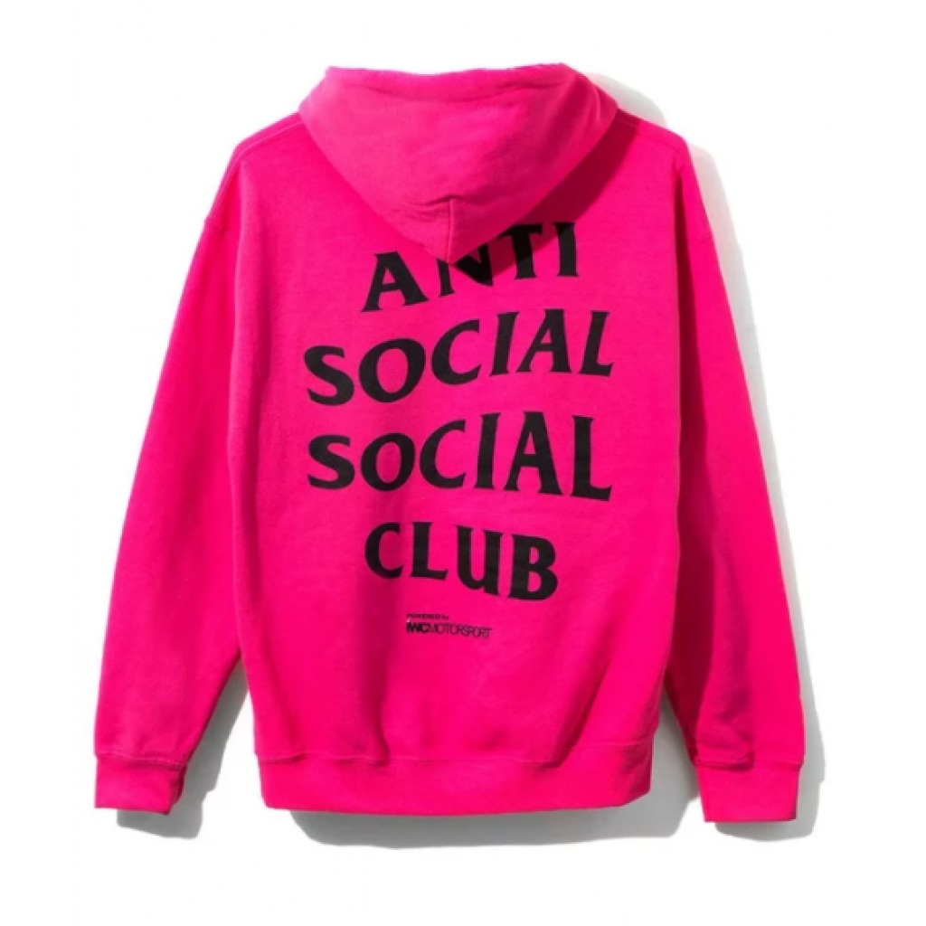 ASSC Black Logo 488 Pink Hoodie By Youbetterfly