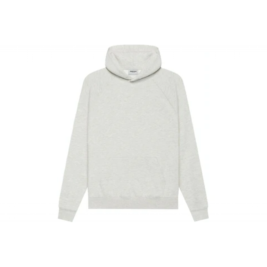 Fear of God Essentials Pullover Hoodie Light Heather Oatmeal By ...